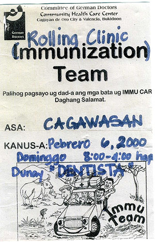 Rolling Clinic (Immunization) Team